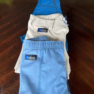 Kids Leggings - Blue and Tan irideon breeches